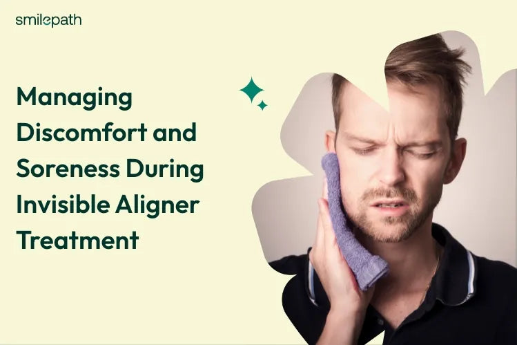 A guy making a face because he feels pain in his teeth