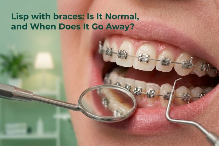 Girl wondering whether braces give a lisp