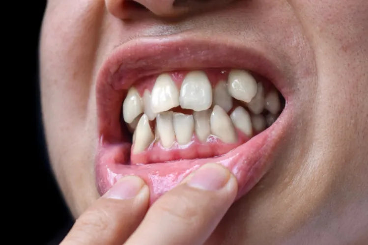 Overcrowded teeth
