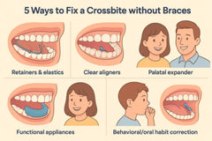 5 Ways to Fix a Crossbite without Braces