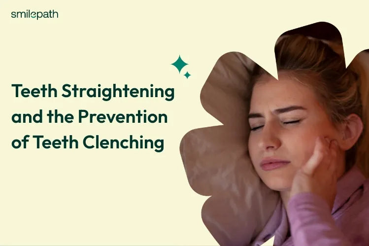 Woman lying in bed experiencing jaw pain from bruxism