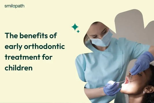 A dentist checking on her patient