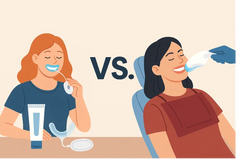 Professional Teeth Whitening vs At-Home Kits: Pros and Cons