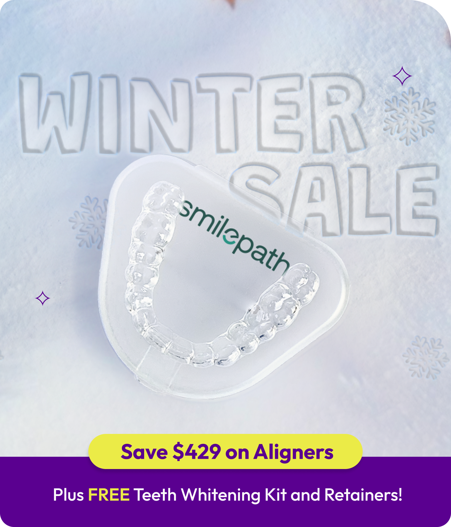 Straighten Your Teeth For $1,245 With Clear Aligners