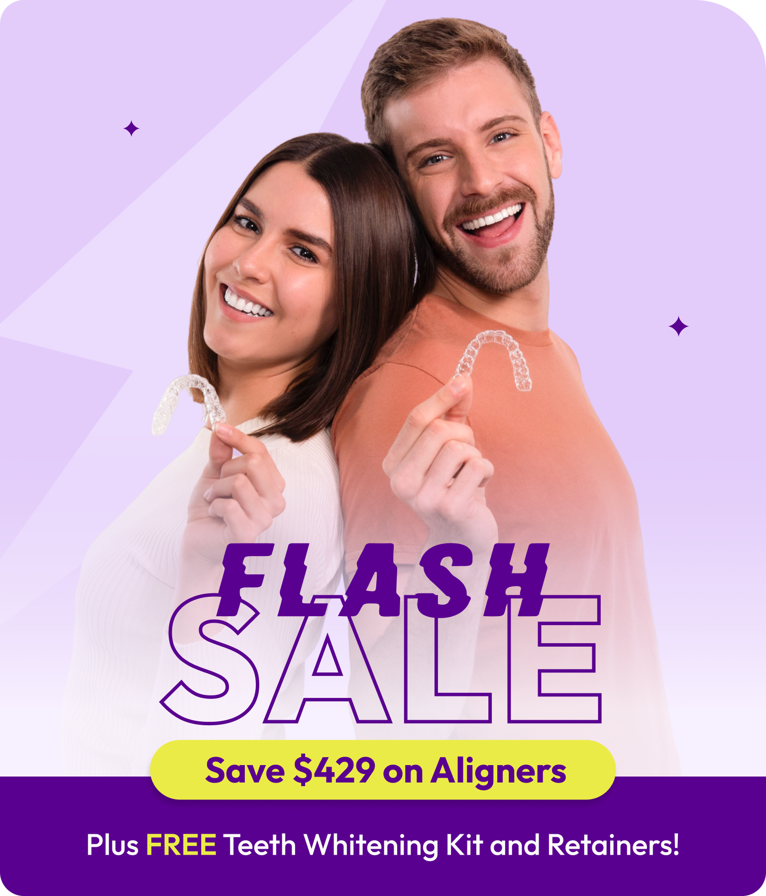 Straighten Your Teeth For $1,245 With Clear Aligners