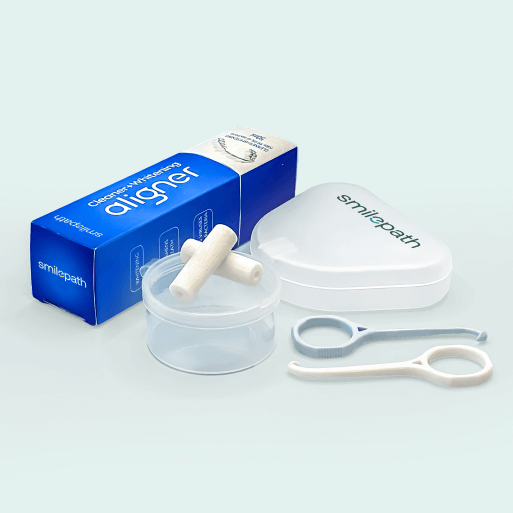 Smilepath Care Kit - All-in-One Cleaning & Storage Kit for Aligners